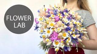 Big Bouquet with Wild flowers | DIY Tutorial