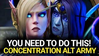 MAKING MILLIONS OF GOLD - Concentration Alt Army IS STILL CRAZY | The War Within