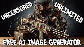 How To Get Free Unlimited Completely Unfiltered AI Image Generations With No Signup or Logins Needed