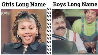 Girls Longest Name VS Boys Longest Name from #dhamaal @Ajimwa  #movie #girlsvsboys #comedy