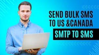 NEW SMTP to SMS Sender | Bulk SMS From Email Server 100%%