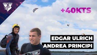 +40kts session with Andrea and Edgar