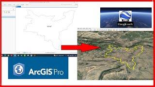 Shapefile From GIS to Google Earth|| ArcGIS and Google Earth @bestsolutionline