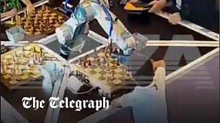 Chess robot breaks seven-year-old opponent's finger