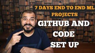 Tutorial 1- End To End ML Project With Deployment-Github And Code Set Up