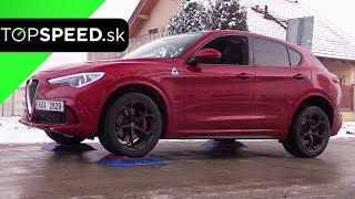 Alfa Romeo Stelvio Q4 4x4 test - TOPSPEED.sk