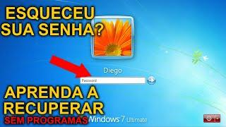 COMO RECUPERAR SENHA NO WINDOWS 7