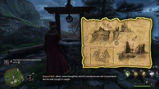 Magic Well Treasure Map Location in Hogwarts Legacy