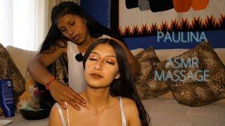 PAULINA & DOMENICA, ASMR MASSAGE | HEAD, FOOT, SHOULDER, BELLY, BACK