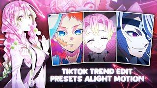 Tiktok Trend Edit Preset Alight Motion || #anime #alightmotion #alightmotionpreset