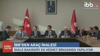 İBB 2020 yılı araç kiralama hizmet alımı ihalesi canlı yayında.