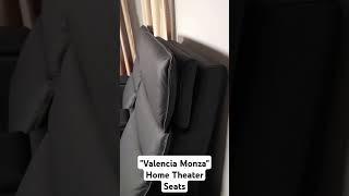 My New Home Theater Seats - Valencia Monza!  #hometheater #valencia #valenciamonza