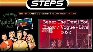 Steps- Better The Devil You Know / Vogue - Live in Doncaster 25th Anniversary Tour 2022