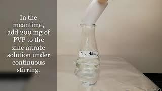 Synthesis of ZnS Quantum Dots