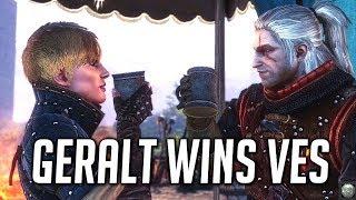 Geralt Takes Ves to Bed, after Dueling Her in the Arena - Witcher 2