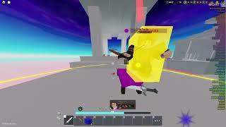 Roblox bedwars exploiting with vape v4 lol