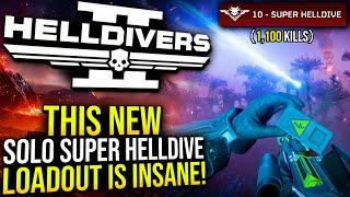 Helldivers 2 - This New Loadout Is Insane vs Illuminate (Solo, Super Helldive Difficulty)