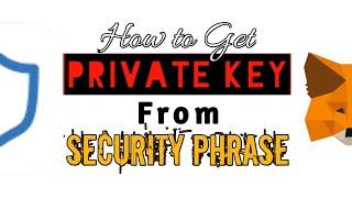 How to Get Your Private Key from Secret Phrase | Crypto Wallets