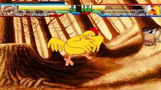 NICK54222 MUGEN: Ayu Tsukimiya (me) VS Giant Chicken