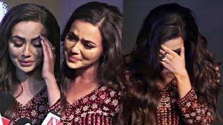 Sana Khan Breaks Down At Special Ops Trailer Launch Post Breakup With Melvin Louis