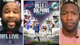 NFL LIVE | "Dolphins & Bills showdown will influence Division" - Swagu & Ryan Clark breaks AFC East