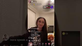 anotherlightskingirl tiktok live with nora