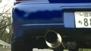 HKS Hi-Power Exhaust for the Subaru WRX / STi 00+ sound clip