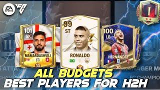 THE BEST CARDS FOR ALL BUDGETS  META CARDS FOR H2H  OLD CARDS AT A HIGH LEVEL  #fcmobile #eafc24