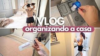 Vlog de rotina, manutenção diária e organização da casa