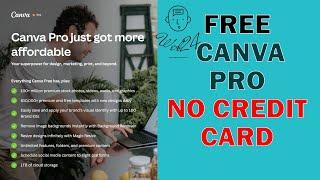 Get Canva Pro 45 Days for Free without Credit Card | Web24 |