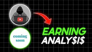 Faceless Channel Earning Analysis @decodingyt @Algrow