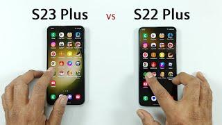 Samsung S23 Plus vs Samsung S22 Plus | SPEED TEST