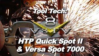 Car Restoration Welding:  How To Use Resistance Spot Welders Video V8TV