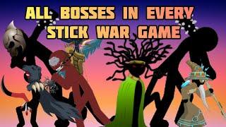 All Bosses In Every Stick War Campaign Comparison (Stick War Legacy, Stick War 2, Stick War 3) Games
