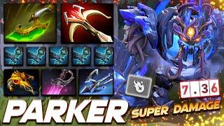 PARKER TINY [35/5/10] SUPER DAMAGE - Dota 2 Pro Gameplay [Watch & Learn]