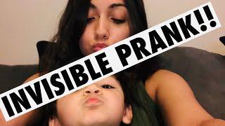 INVISIBLE PRANK ON 3 YEAR OLD!! (MOST HILARIOUS REACTIONS) #kidsfriendly #invisibleprank