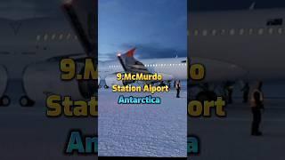 Top 10 Most Dangerous Airports In World #shorts #shortsfeeds