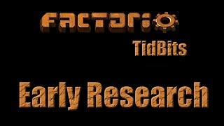 Factorio Tidbits - Early Research