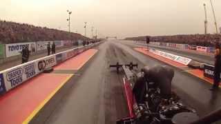 Go Pro vs Top Fuel Drag Car - European Drag Racing Championship 2014