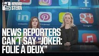 News Reporters Can’t Pronounce “Joker: Folie à Deux”