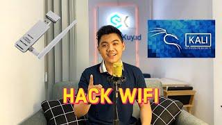 Cara Hacker Sadap Data Kamu Via Wifi Gratisan | Kali Linux Wifi Hack