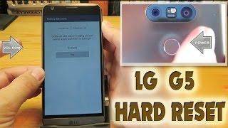 LG G5 Hard Reset (Factory Reset)