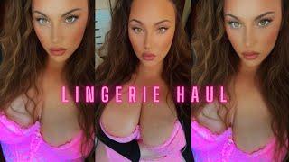 PLUS-SIZE BBW LINGERIE TRY ON HAUL|SAVAGEXFENTY