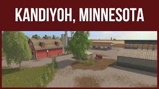 Farming Simulator 17 - First Look & Map Tour – KANDIYOH, MINNESOTA