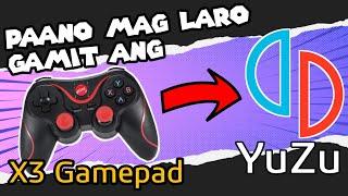 X3 Wireless Controller Paano mag Setup sa Yuzu | How to connect on Yuzu Emulator ( tagalog )
