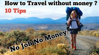 How to Travel with Zero Budget I Money Saving Tips
