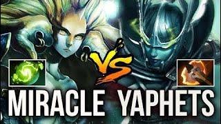 WTF BUILD DOTA2 EPIC Miracle- vs Yaphets 9k God vs Legend ft ZSMJ and Crit- - Naga vs PA Superb Gam