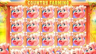 I GOT THIS INSANE HIT ON COUNTRY FARMING!! (bonus buys)