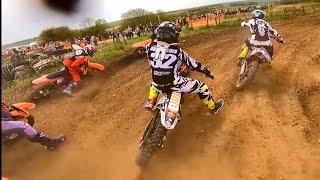 POULANGY 2024 // GROSSE VITESSE + CHUTES en 125cc// COURSE MOTOCROSS