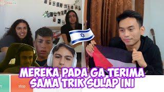 SULAP PALSU KE ORANG ISRAEL  SAMPAI EMOSI WKWK - OMETV INTERNASIONAL